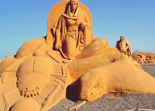 Сахл Хашиш Сэнд Сити – День искусства и тени