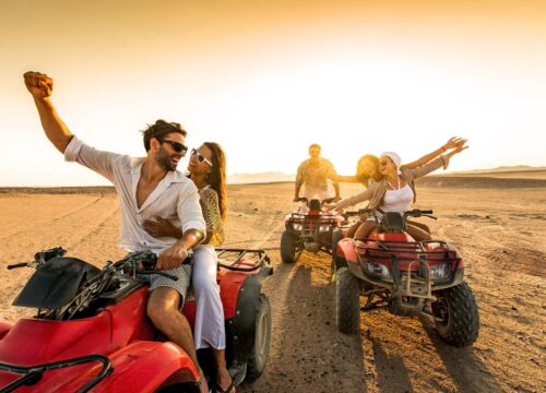 Поездка на багги или квадроцикле вдоль моря – прогулка по пляжу Макади